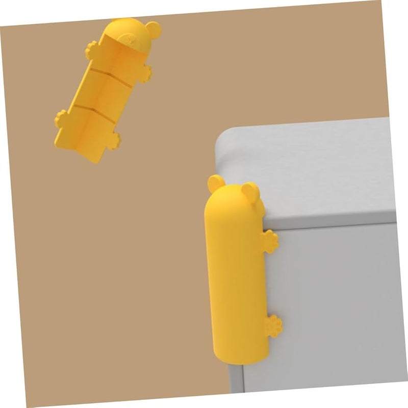 Vaguelly 4pcs Cartoon Silicone Corner Guards Safety Cushions for Furniture Table Edges Soft Protectors Random Colors - Image 4